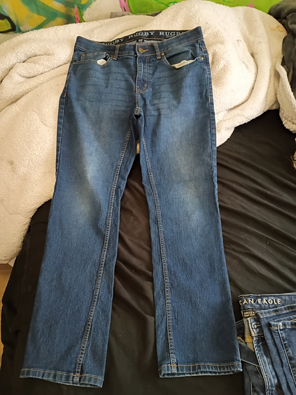 NWOT Rugby University Mens Straight-Leg Jeans
